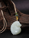 Chinese shamanic hedgehog totem pendant