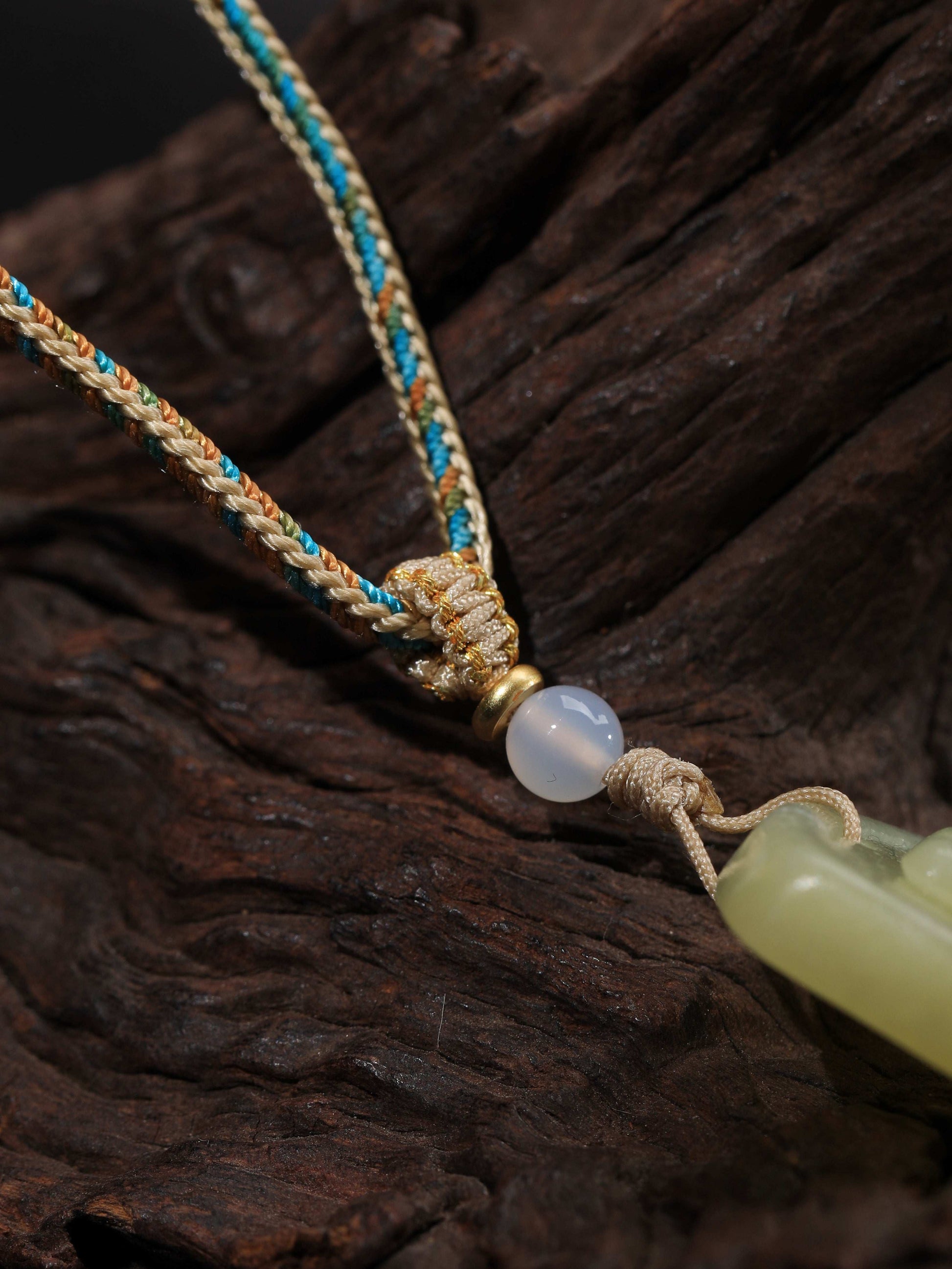 Chinese shamanistic guardian spirit snake fairy pendant