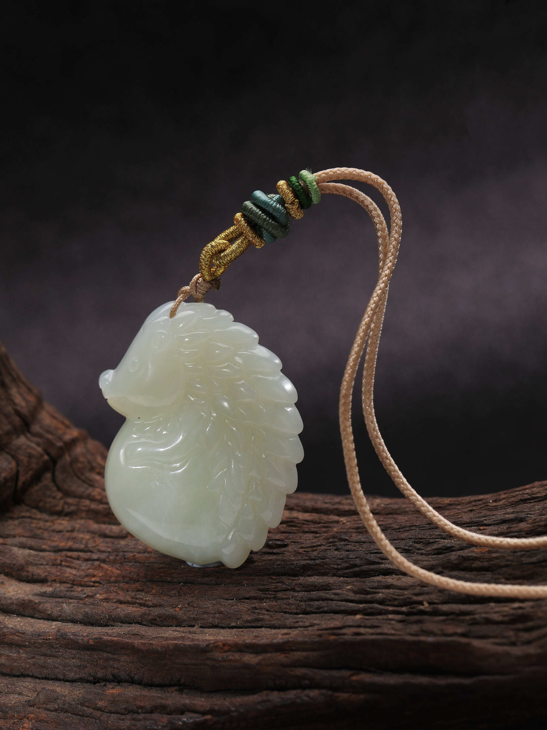 Chinese shamanic hedgehog totem pendant